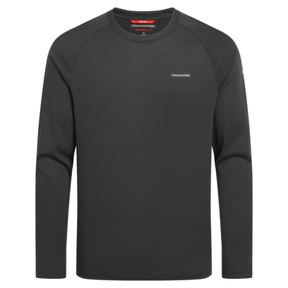 Dark Iron - Front - Craghoppers Mens Nour Nosilife Long-Sleeved T-Shirt