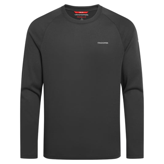 Dark Iron - Front - Craghoppers Mens Nour Nosilife Long-Sleeved T-Shirt
