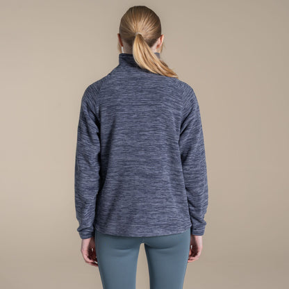 Anthracite - Back - Craghoppers Womens-Ladies Esk II Half Zip Fleece Top