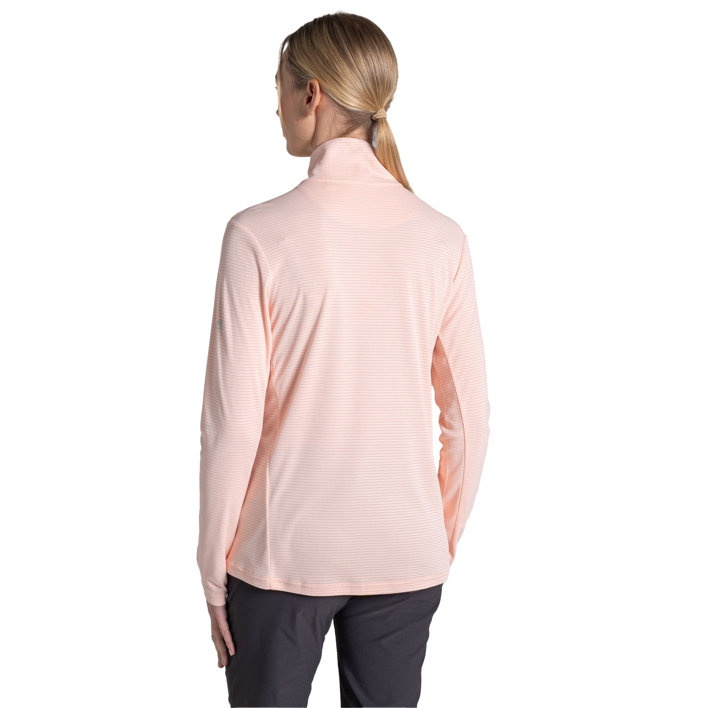 Sherbet - Back - Craghoppers Womens-Ladies Nosilife Half Zip Top