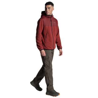 Burnt Maroon - Lifestyle - Craghoppers Mens Telesto Hooded Jacket