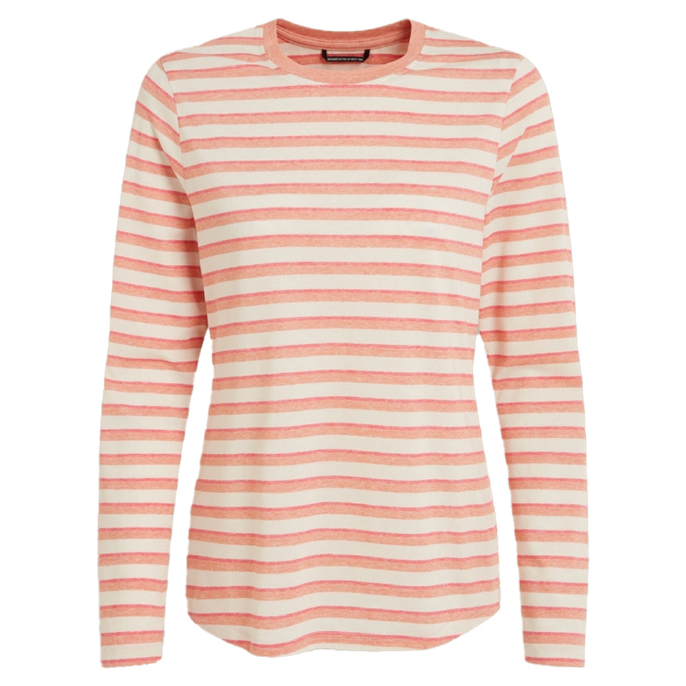 Clay - Front - Craghoppers Womens-Ladies Akona Striped Nosilife Long-Sleeved T-Shirt