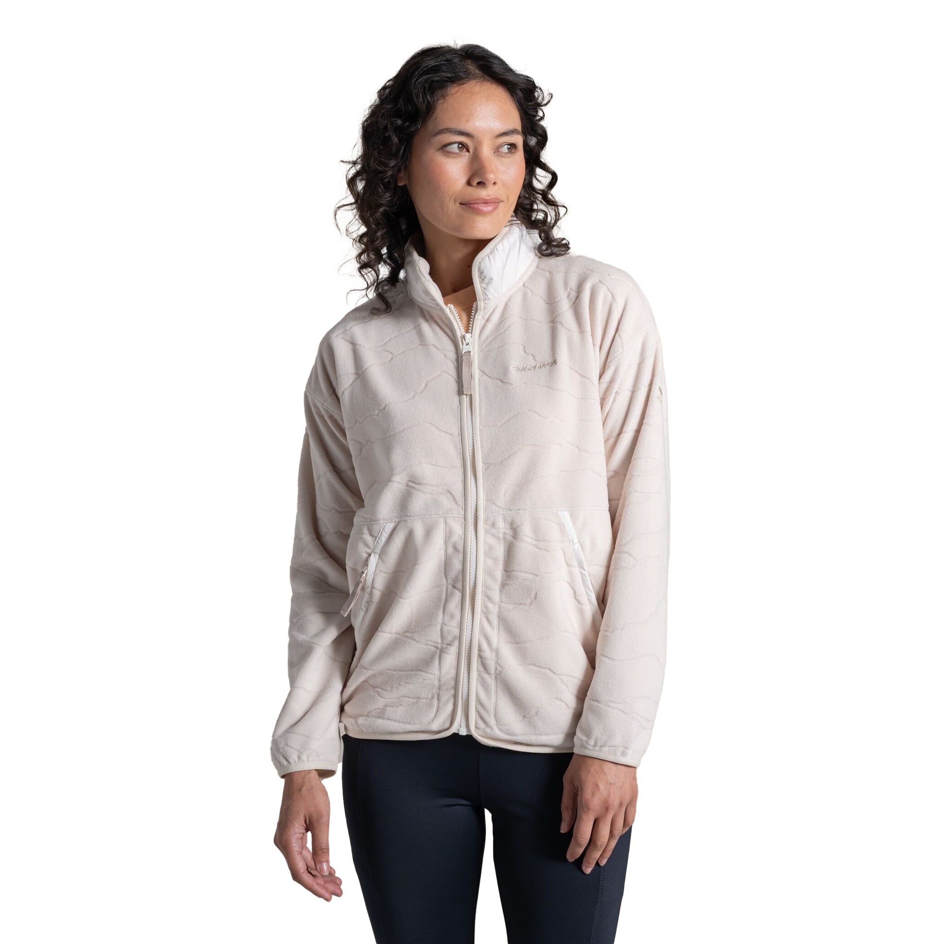 Ecru - Side - Craghoppers Womens-Ladies National Trust Wheatear Jacket
