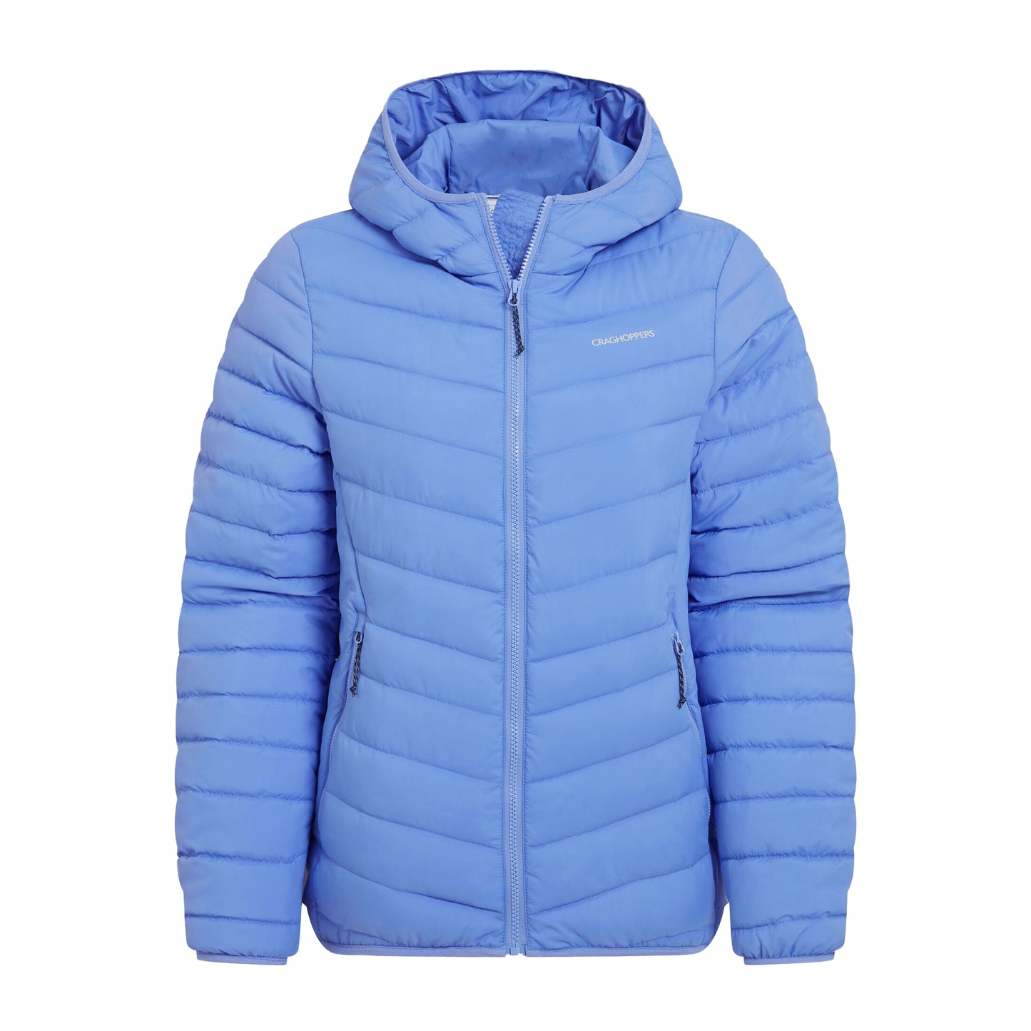 Vinca Blue - Front - Craghoppers Womens-Ladies Compresslite IX Insulated Hooded Jacket
