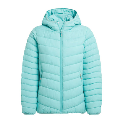 Aqua Sky - Front - Craghoppers Womens-Ladies Compresslite IX Insulated Hooded Jacket