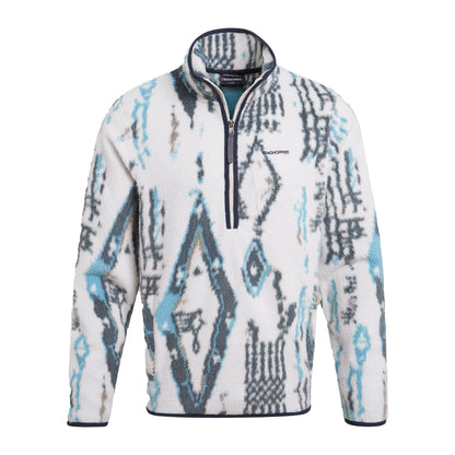 Sail White - Front - Craghoppers Mens Tatton II Half Zip Fleece