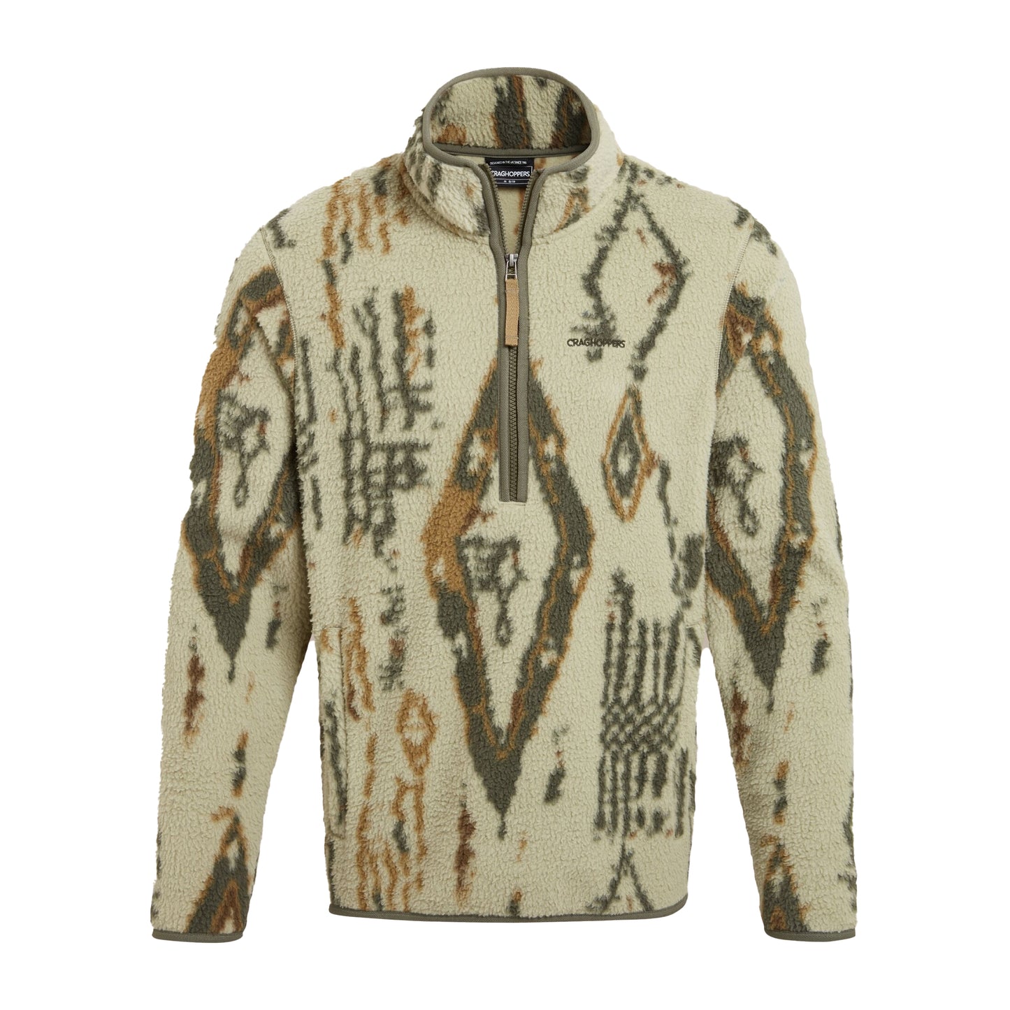 Bayleaf - Front - Craghoppers Mens Tatton II Half Zip Fleece