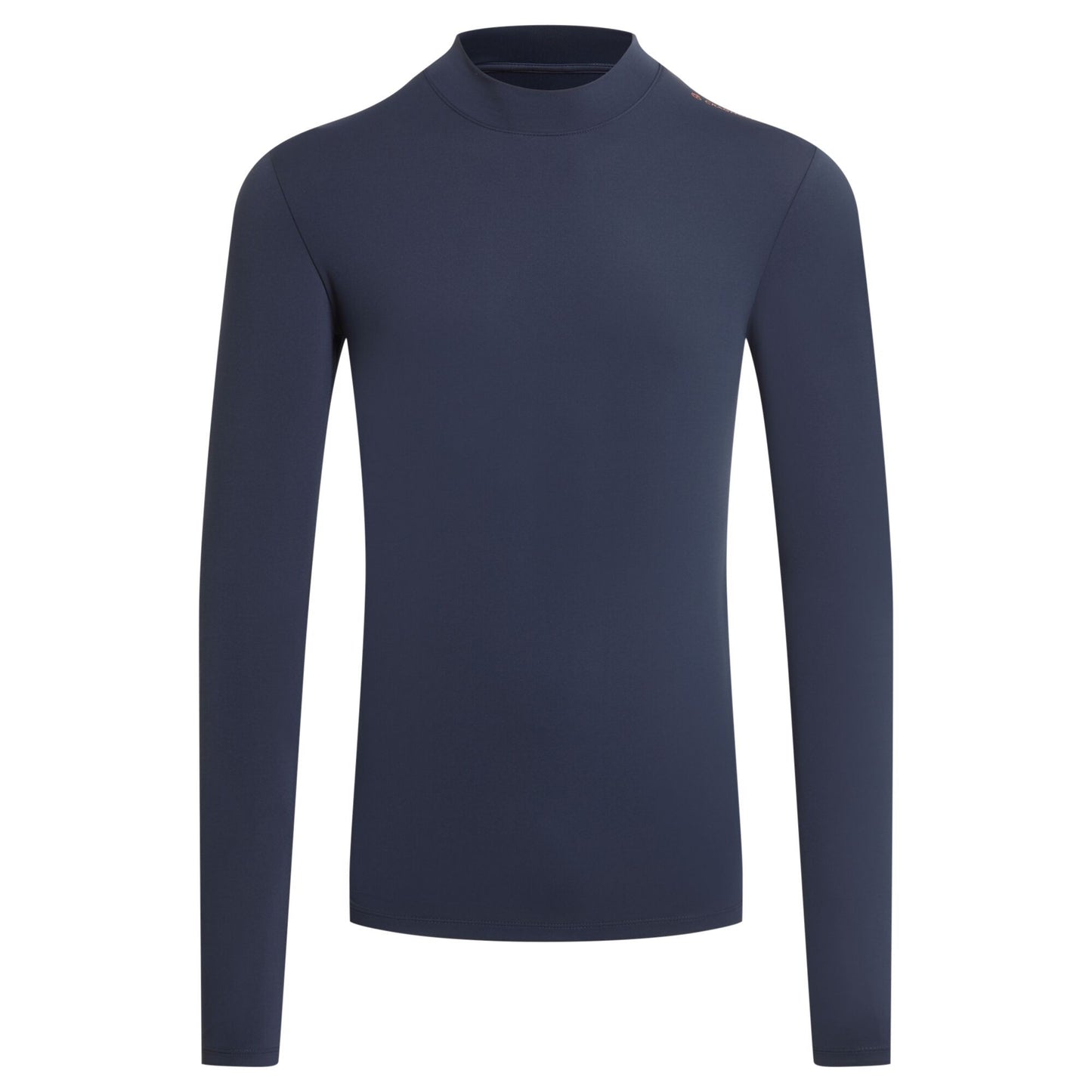 White - Front - Craghoppers Mens Mock Neck Long-Sleeved Golf Top