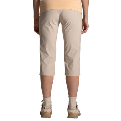 Oyster - Back - Craghoppers Womens-Ladies Kiwi Pro III Cropped Trousers