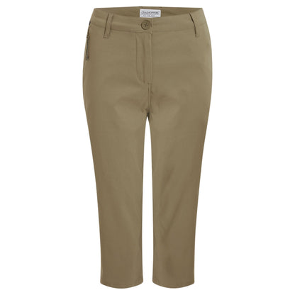 Cardamom - Front - Craghoppers Womens-Ladies Kiwi Pro III Cropped Trousers