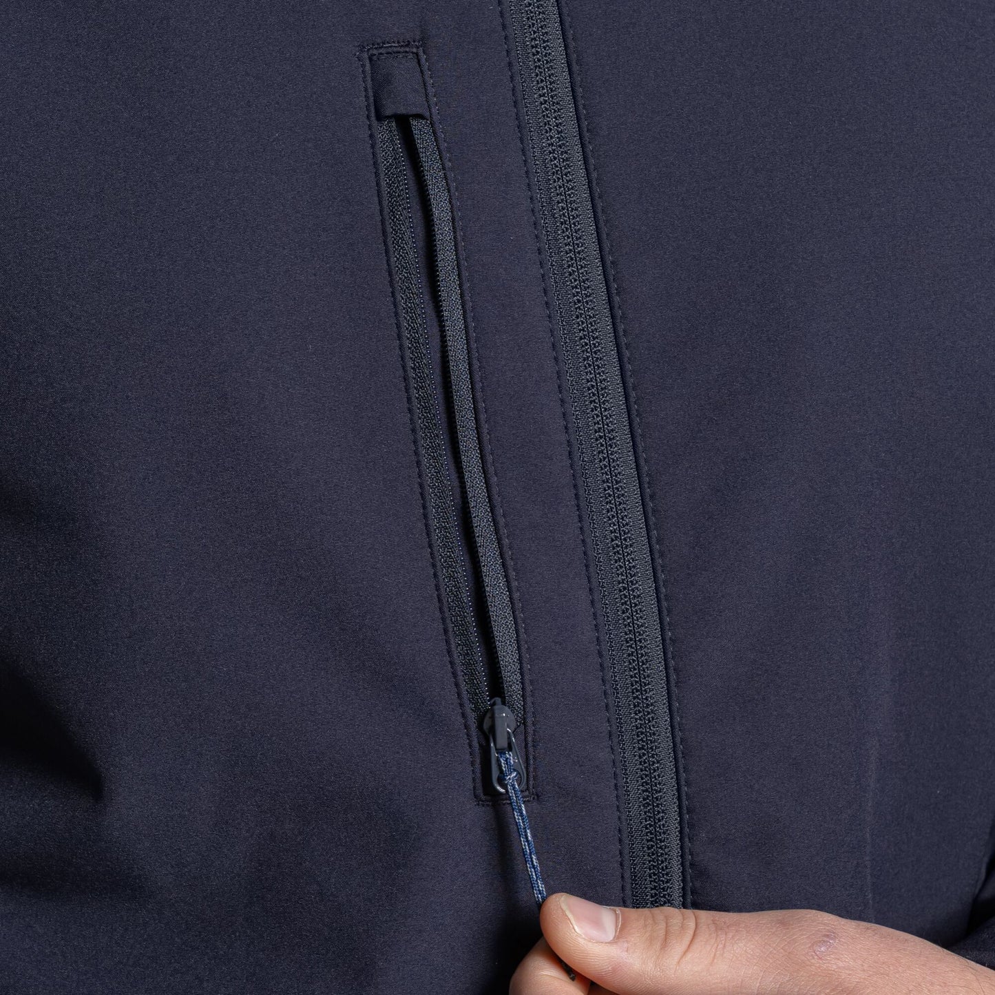 Dark Navy - Pack Shot - Craghoppers Mens Expert Soft Shell Jacket
