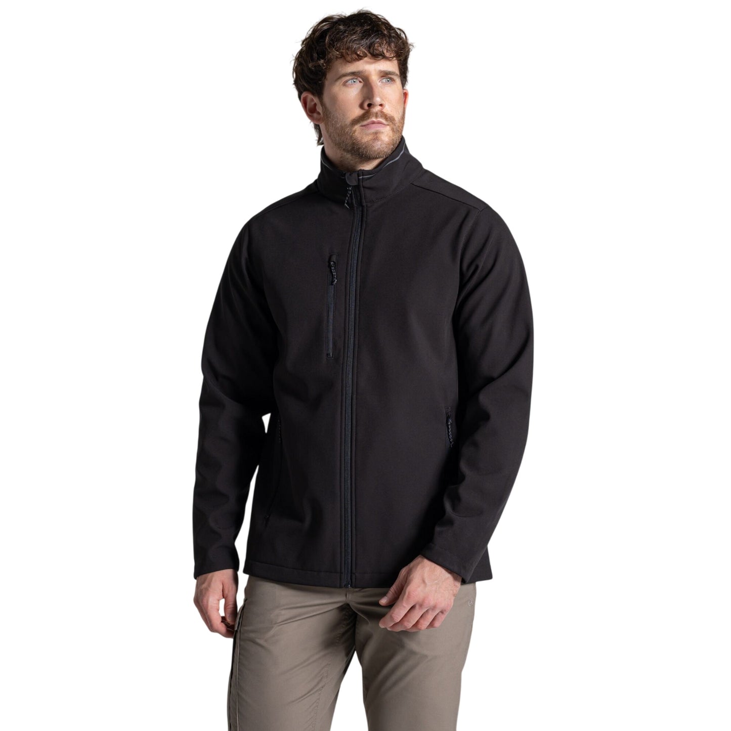 Black - Lifestyle - Craghoppers Mens Expert Soft Shell Jacket