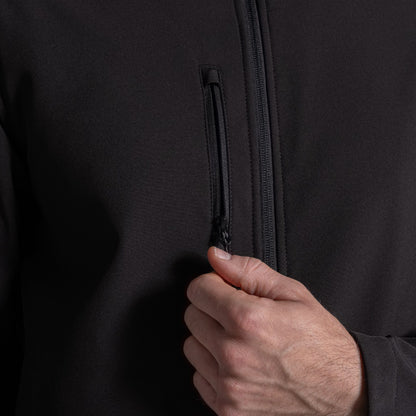 Black - Pack Shot - Craghoppers Mens Expert Soft Shell Jacket