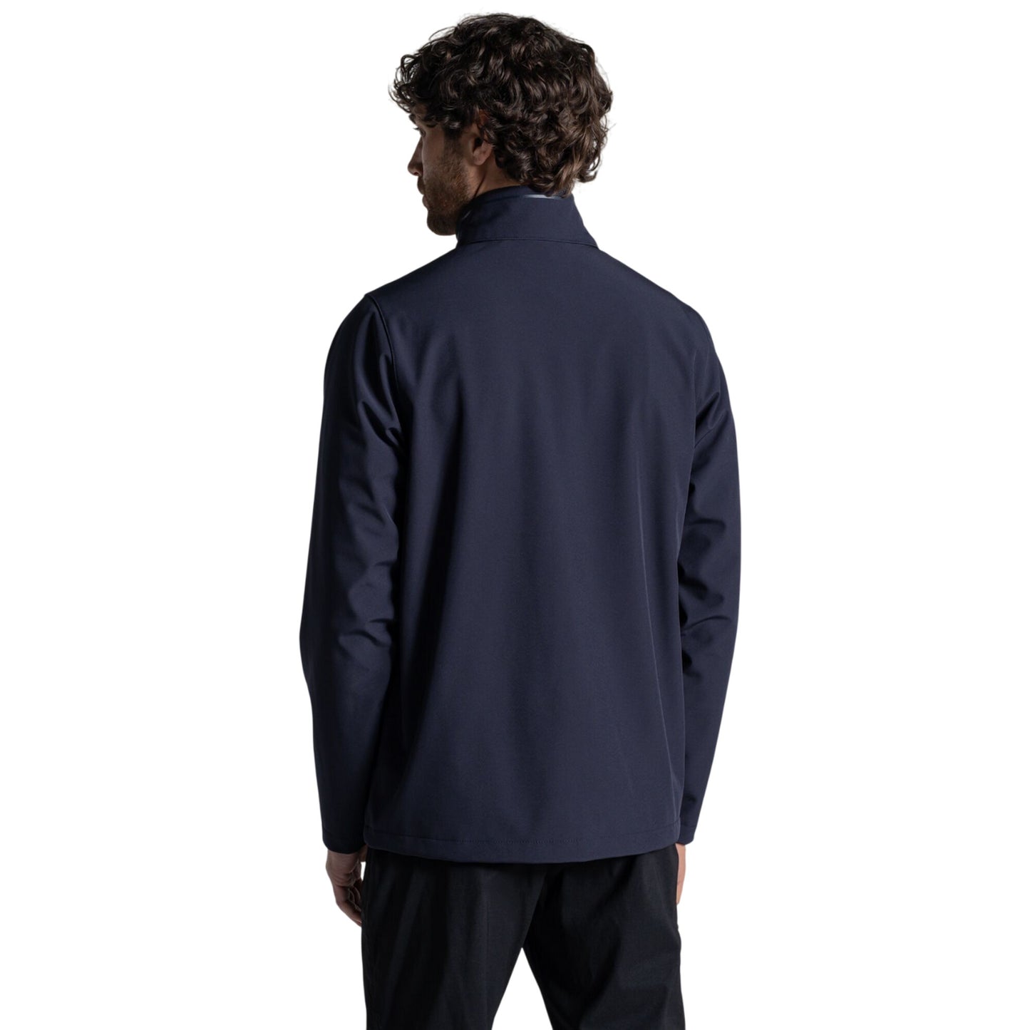 Dark Navy - Back - Craghoppers Mens Expert Soft Shell Jacket