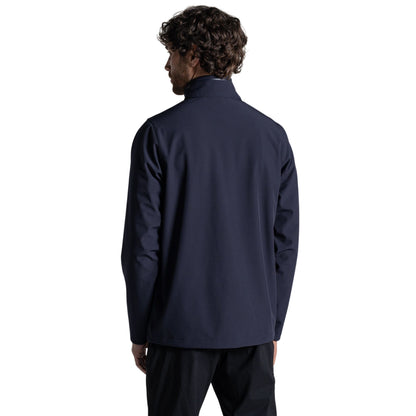 Dark Navy - Back - Craghoppers Mens Expert Soft Shell Jacket