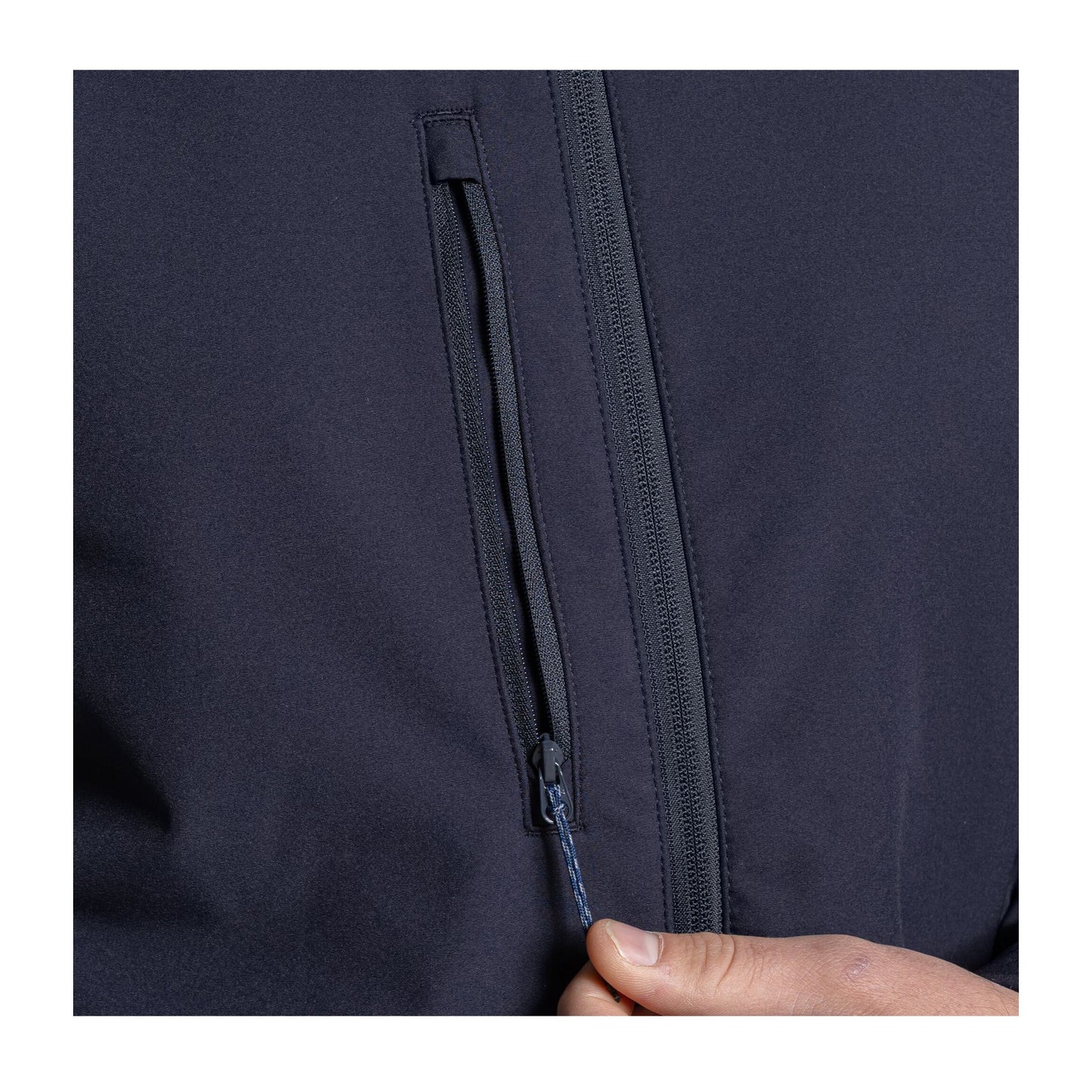 Dark Navy - Side - Craghoppers Mens Expert Soft Shell Jacket