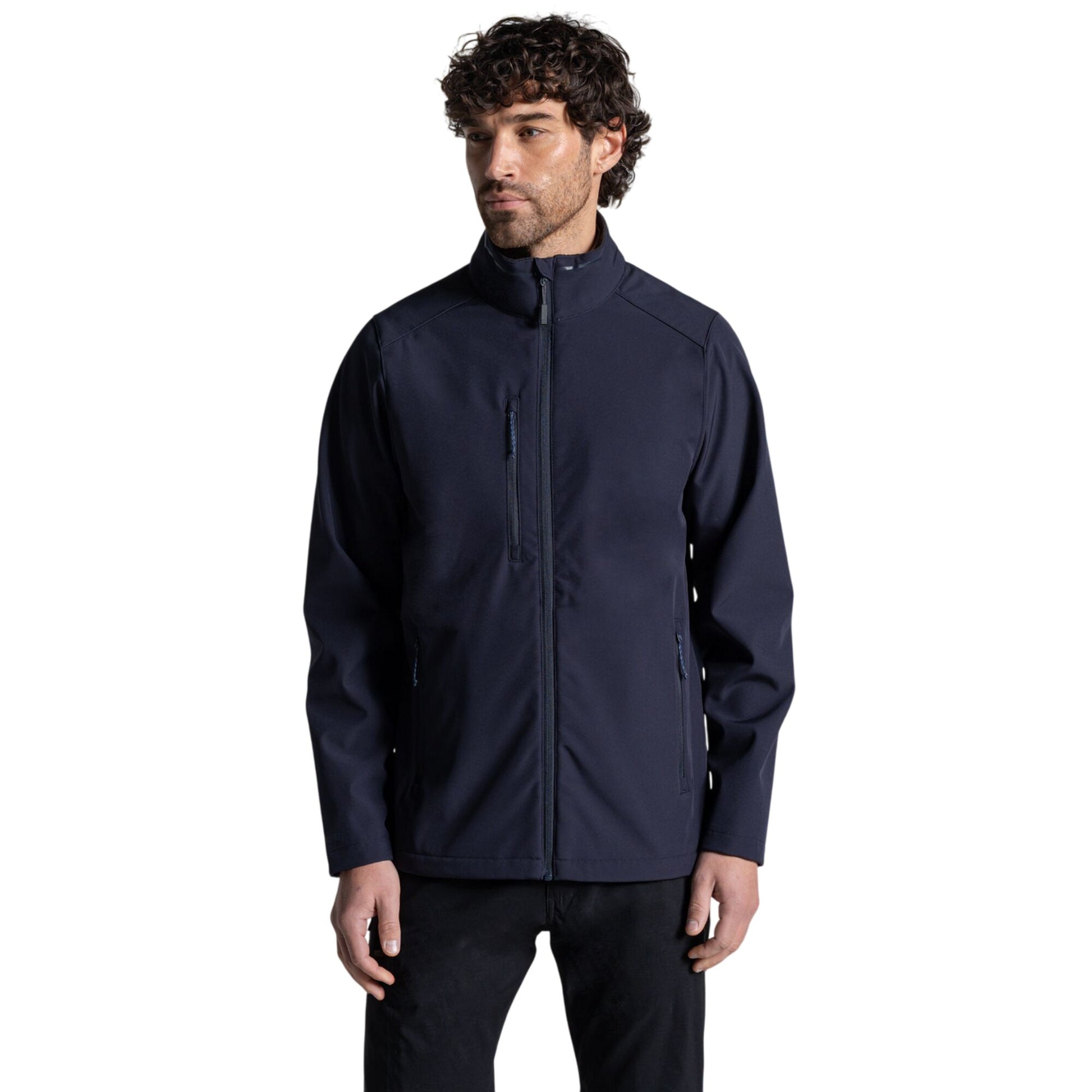 Dark Navy - Lifestyle - Craghoppers Mens Expert Soft Shell Jacket