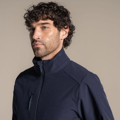 Dark Navy - Side - Craghoppers Mens Expert Soft Shell Jacket