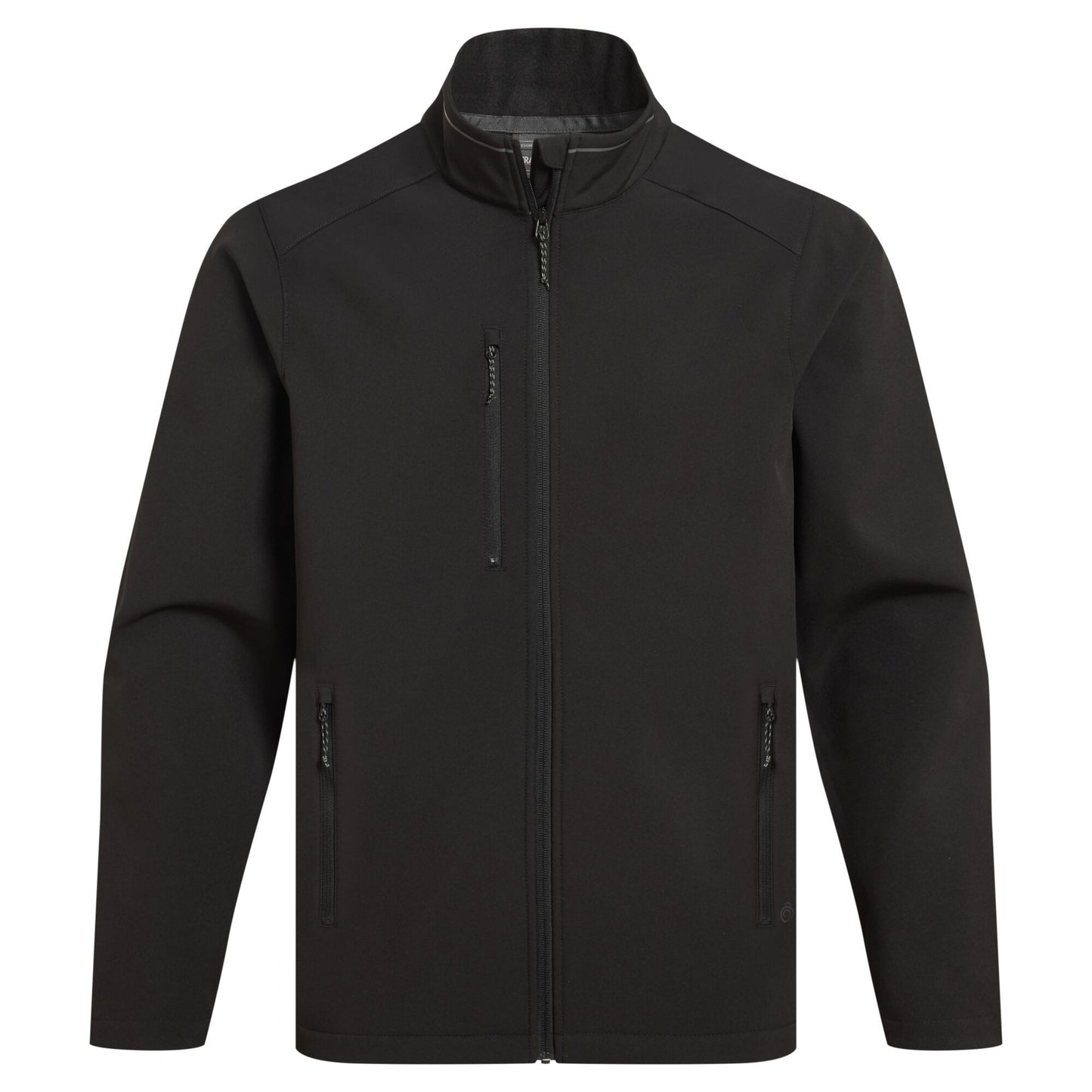Black - Front - Craghoppers Mens Expert Soft Shell Jacket