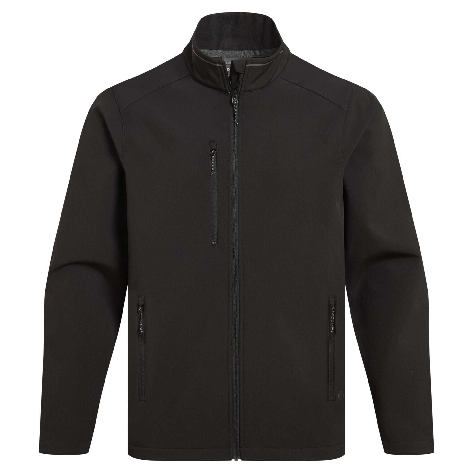 Black - Front - Craghoppers Mens Expert Soft Shell Jacket