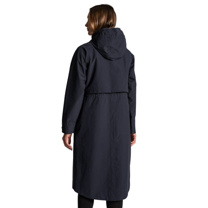 Dark Sapphire - Back - Craghoppers Womens-Ladies National Trust Saxifrage Waterproof Jacket
