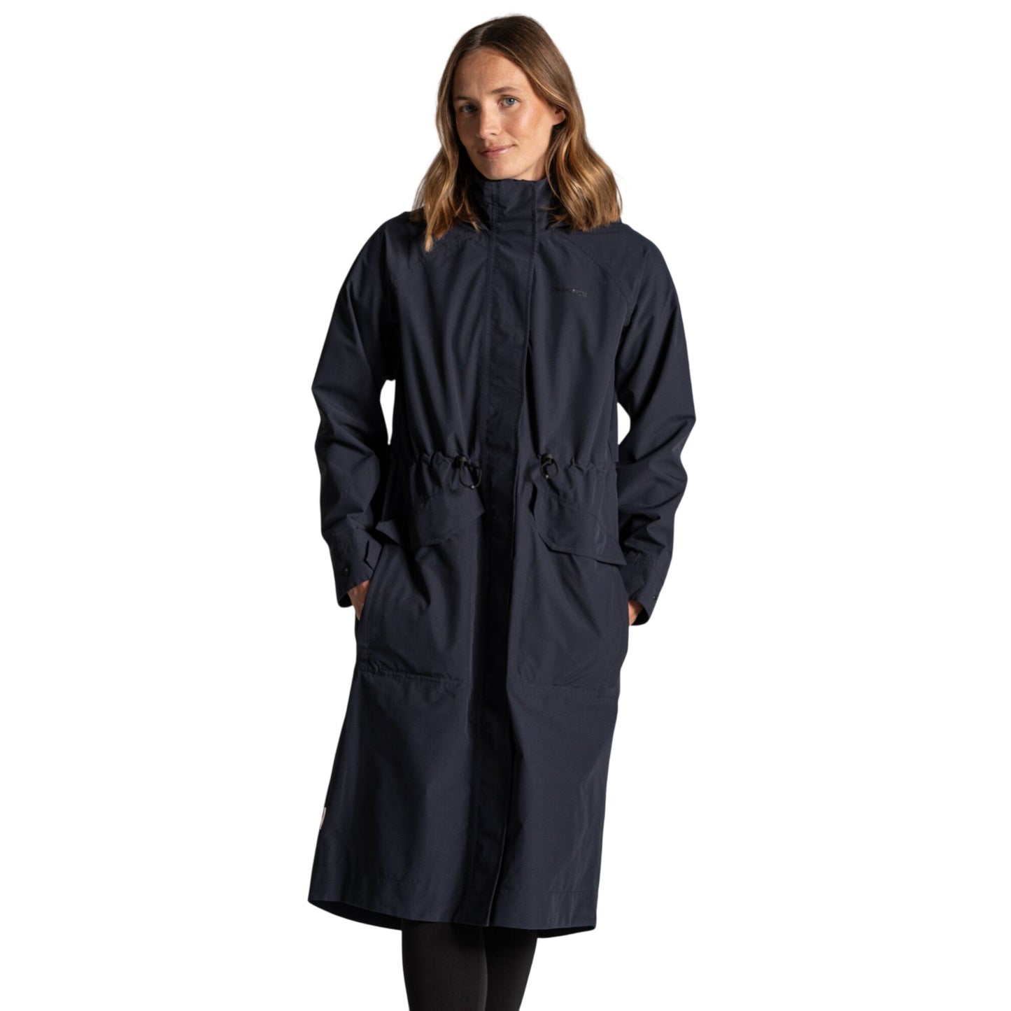 Dark Sapphire - Side - Craghoppers Womens-Ladies National Trust Saxifrage Waterproof Jacket