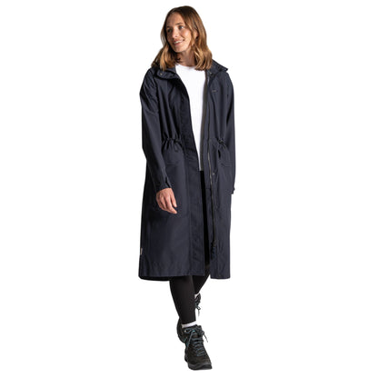 Dark Sapphire - Lifestyle - Craghoppers Womens-Ladies National Trust Saxifrage Waterproof Jacket