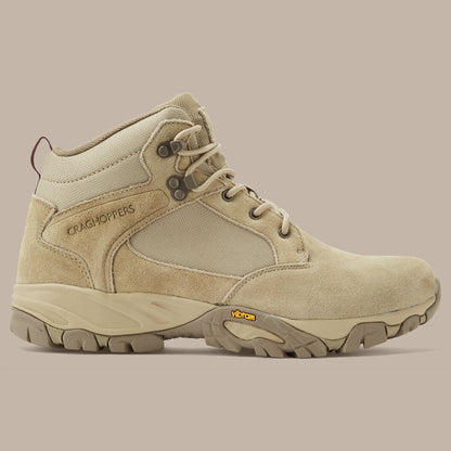 Rubble - Back - Craghoppers Mens Salado Desert Mid 2 Suede Walking Boots