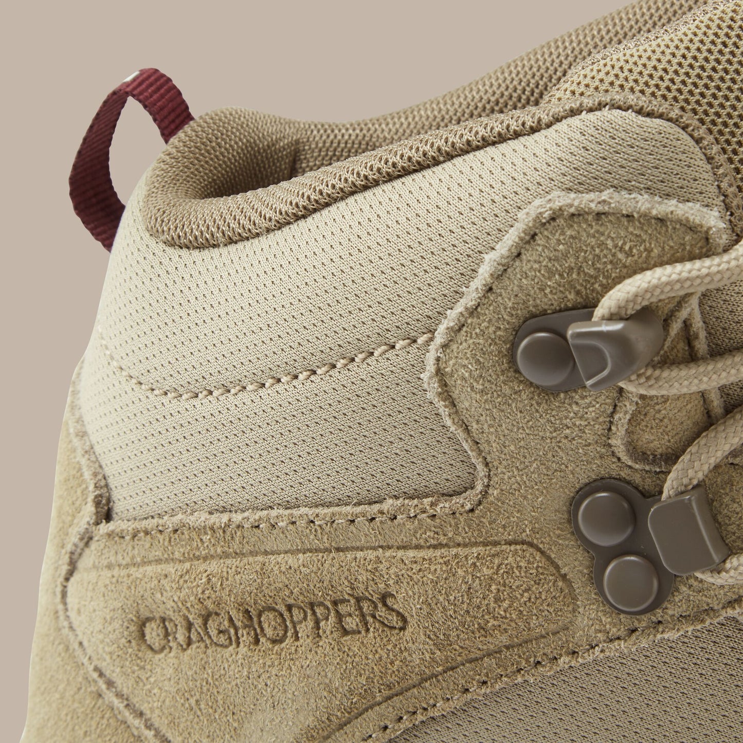 Rubble - Pack Shot - Craghoppers Mens Salado Desert Mid 2 Suede Walking Boots