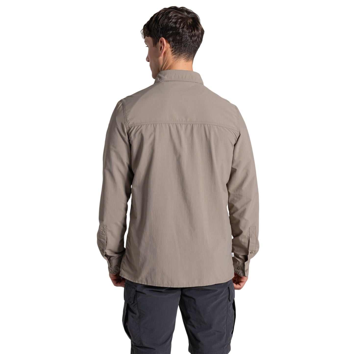 Pebble - Back - Craghoppers Mens Loukkos Nosilife Shirt