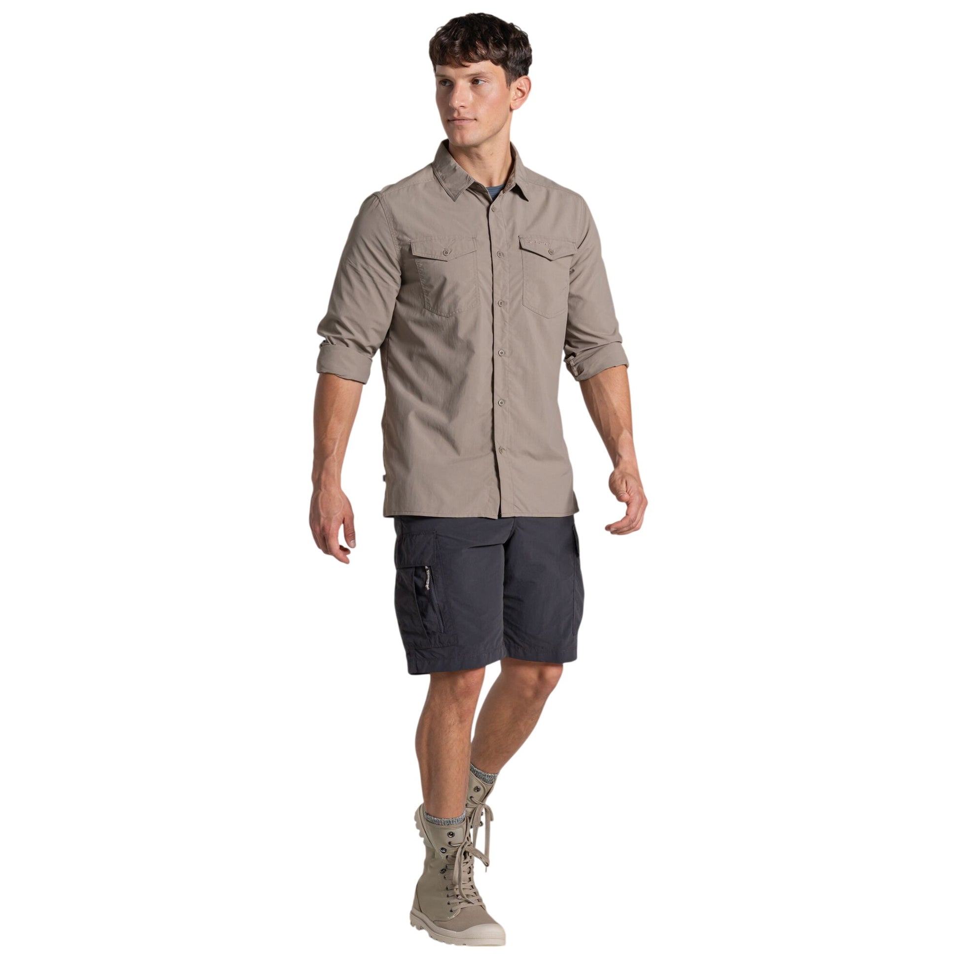 Pebble - Lifestyle - Craghoppers Mens Loukkos Nosilife Shirt