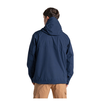 Blue Navy - Back - Craghoppers Mens National Trust Keskadale Waterproof Jacket