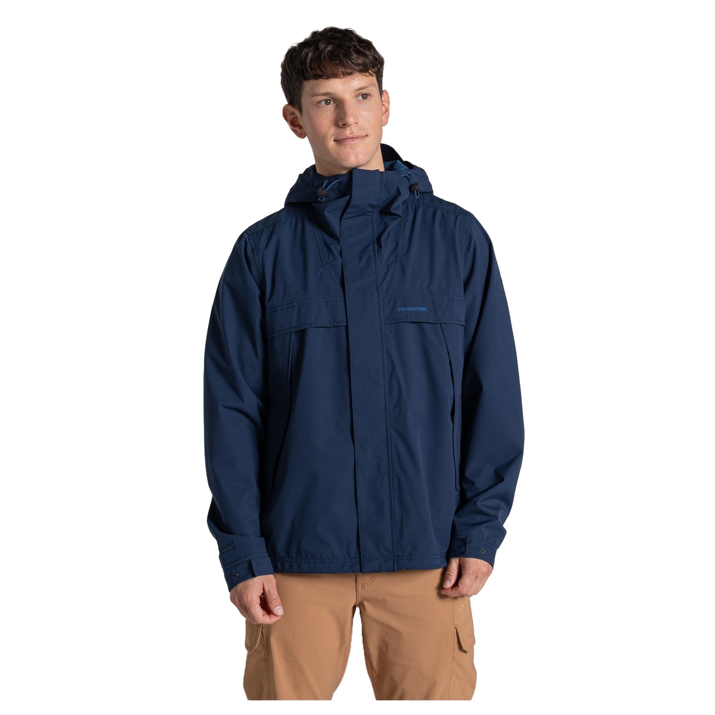 Blue Navy - Lifestyle - Craghoppers Mens National Trust Keskadale Waterproof Jacket