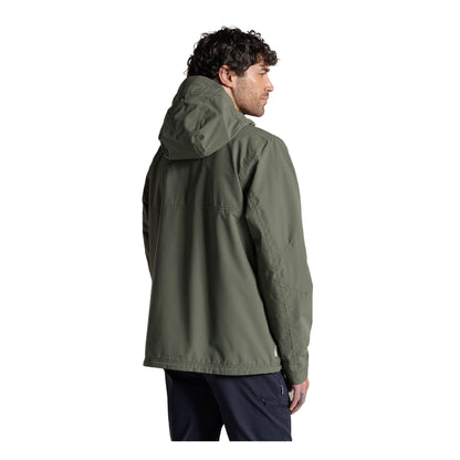 Dark Sage - Back - Craghoppers Mens National Trust Keskadale Waterproof Jacket