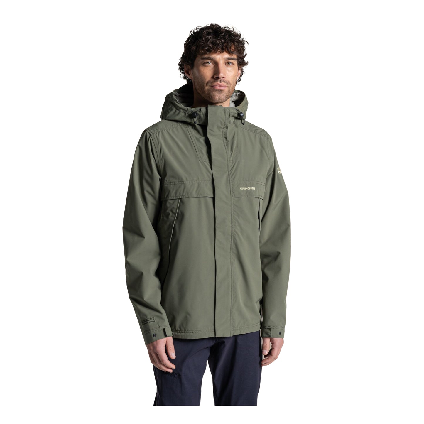 Dark Sage - Lifestyle - Craghoppers Mens National Trust Keskadale Waterproof Jacket