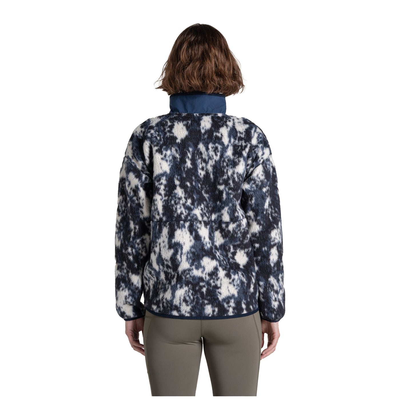 Dark Sapphire - Back - Craghoppers Womens-Ladies Dante Contemporary Full Zip Fleece