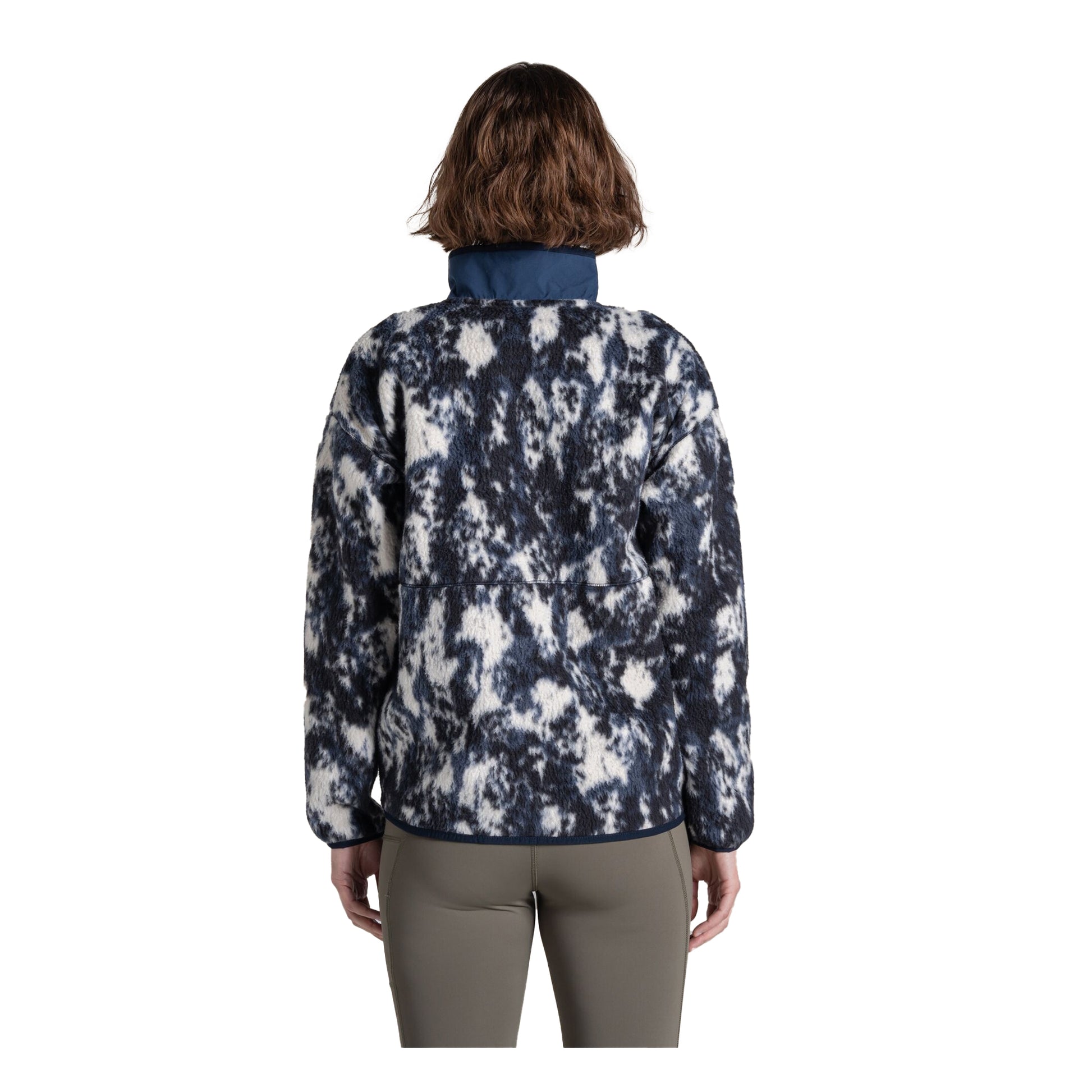 Dark Sapphire - Back - Craghoppers Womens-Ladies Dante Contemporary Full Zip Fleece