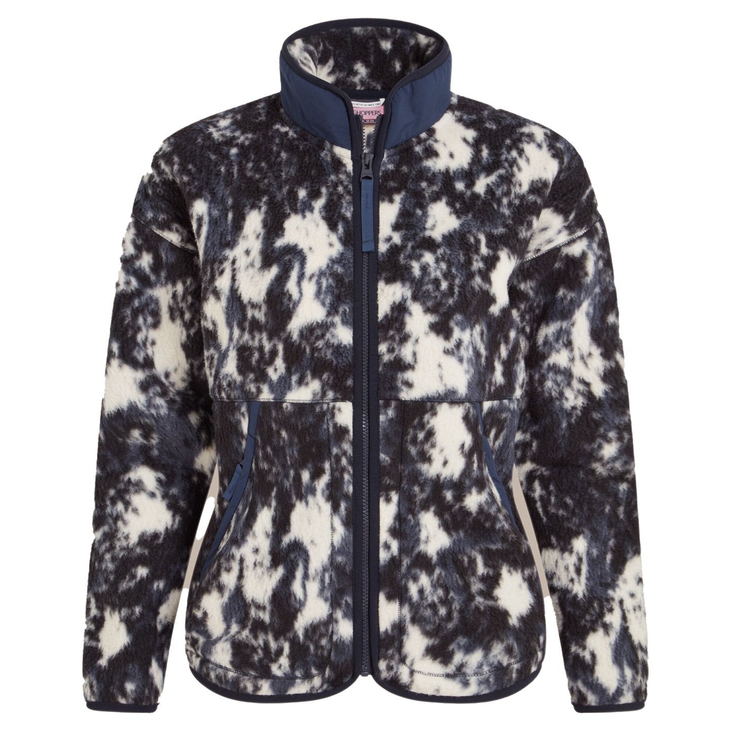 Dark Sapphire - Front - Craghoppers Womens-Ladies Dante Contemporary Full Zip Fleece
