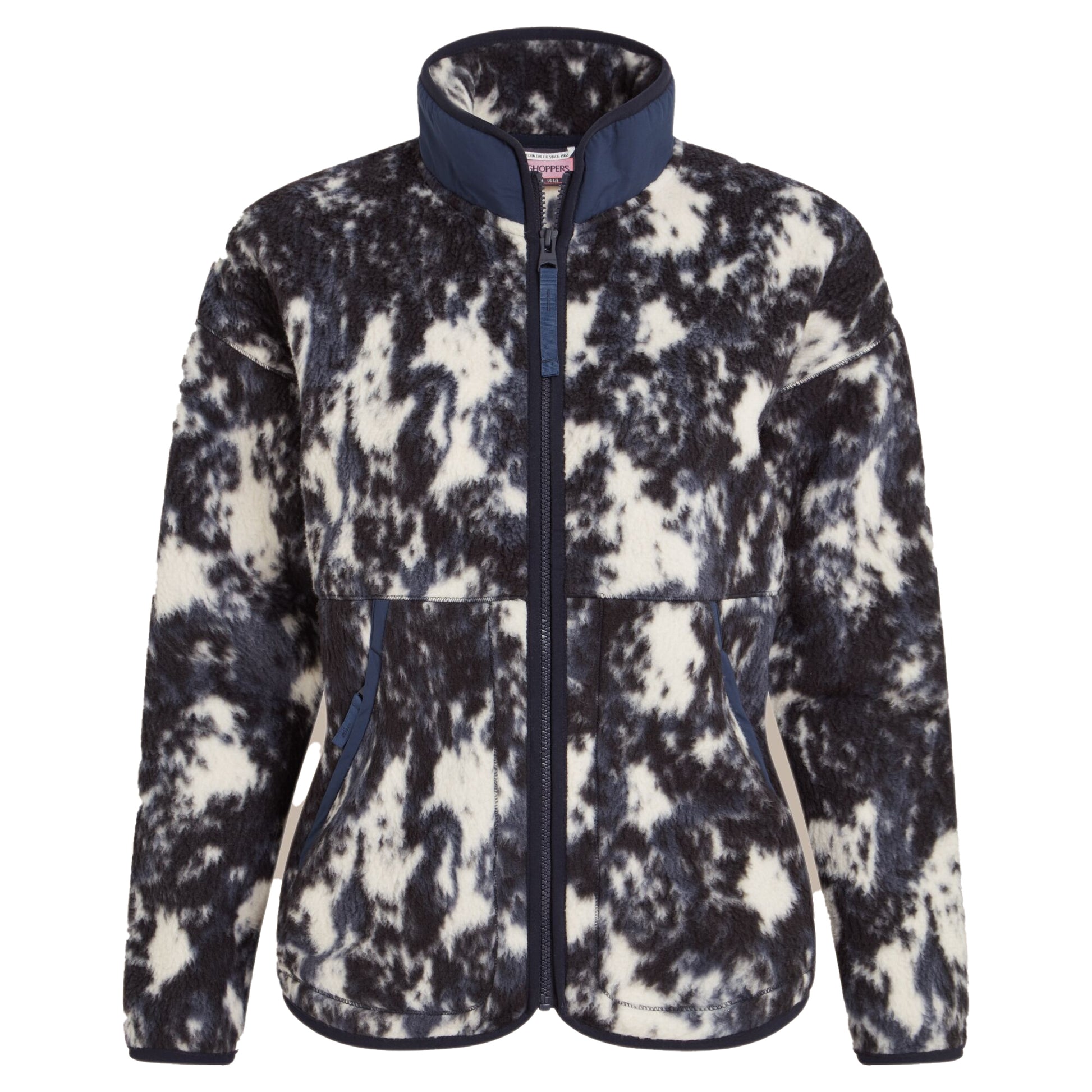 Dark Sapphire - Front - Craghoppers Womens-Ladies Dante Contemporary Full Zip Fleece