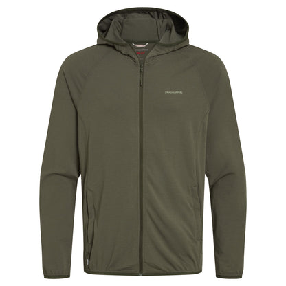 Dark Sage - Front - Craghoppers Mens Nadim Nosilife Hooded Jacket