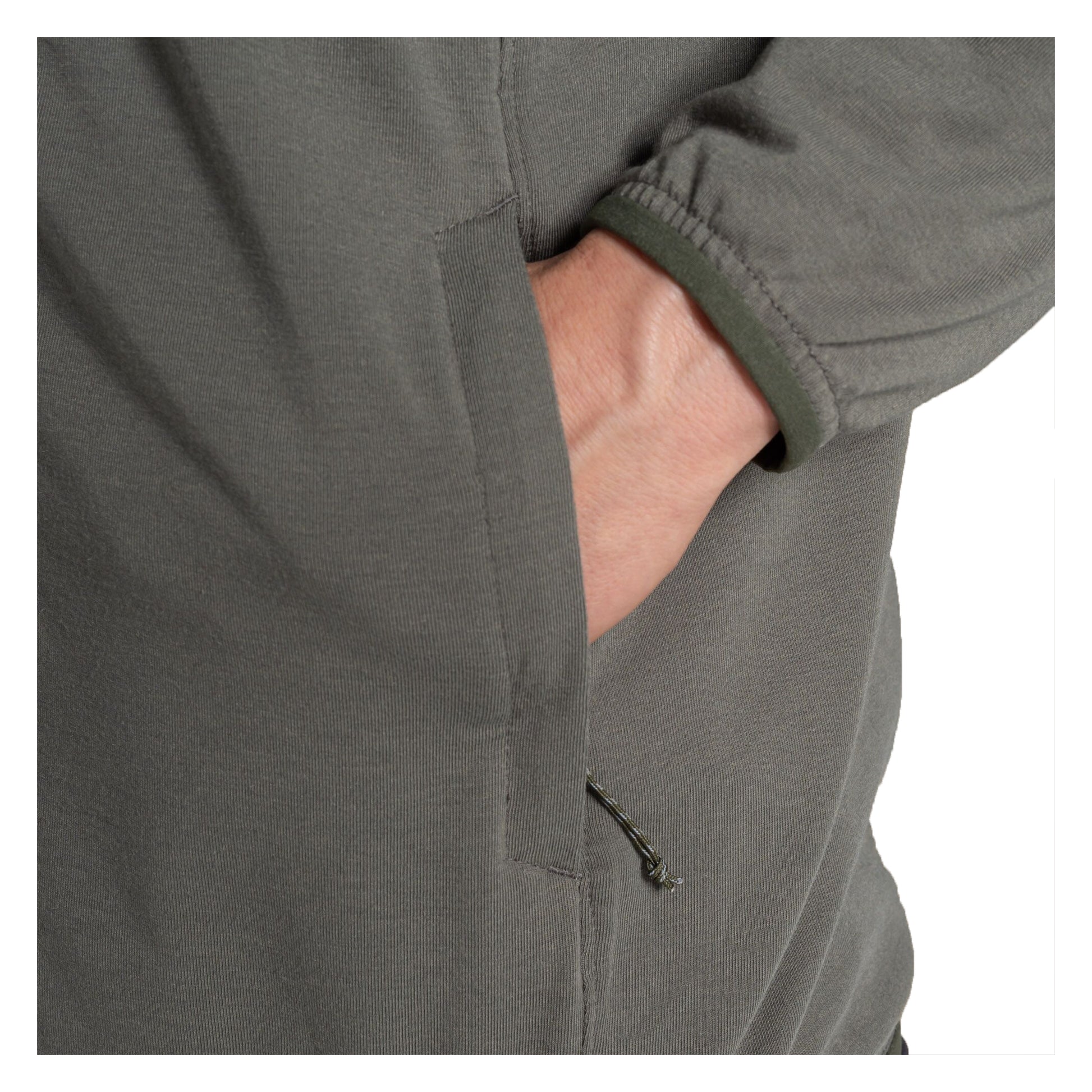 Dark Sage - Side - Craghoppers Mens Nadim Nosilife Hooded Jacket
