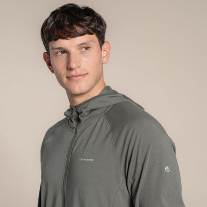 Dark Sage - Lifestyle - Craghoppers Mens Nadim Nosilife Hooded Jacket