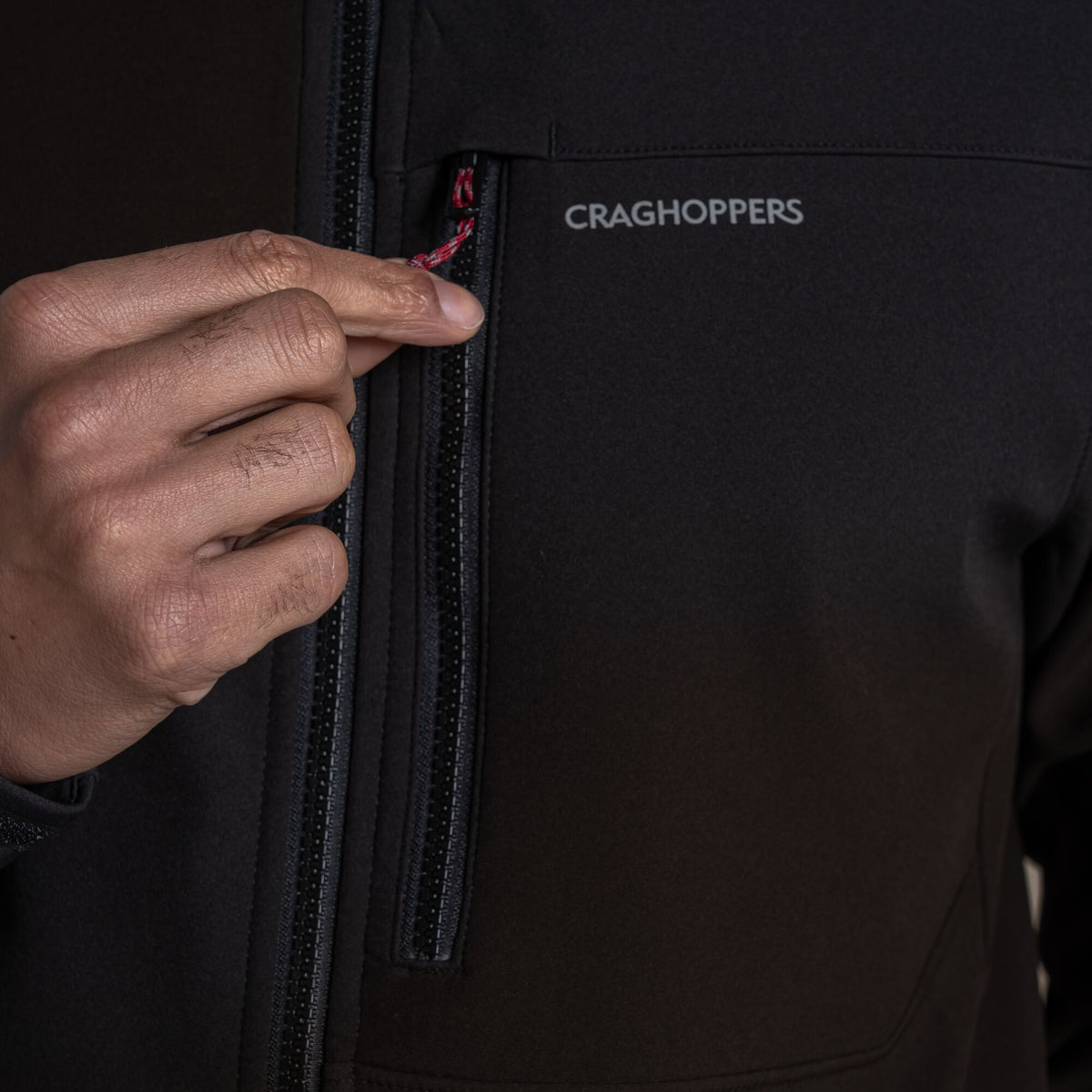 Black - Pack Shot - Craghoppers Mens Altis II Jacket