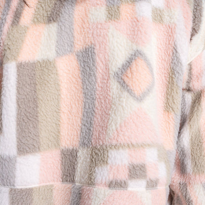 Sugared Almond - Side - Craghoppers Womens-Ladies Dante Patterned Full Zip Fleece Jacket