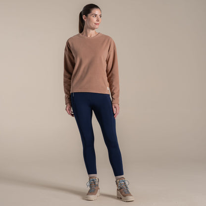 Umber - Pack Shot - Craghoppers Womens-Ladies Miska Sweatshirt