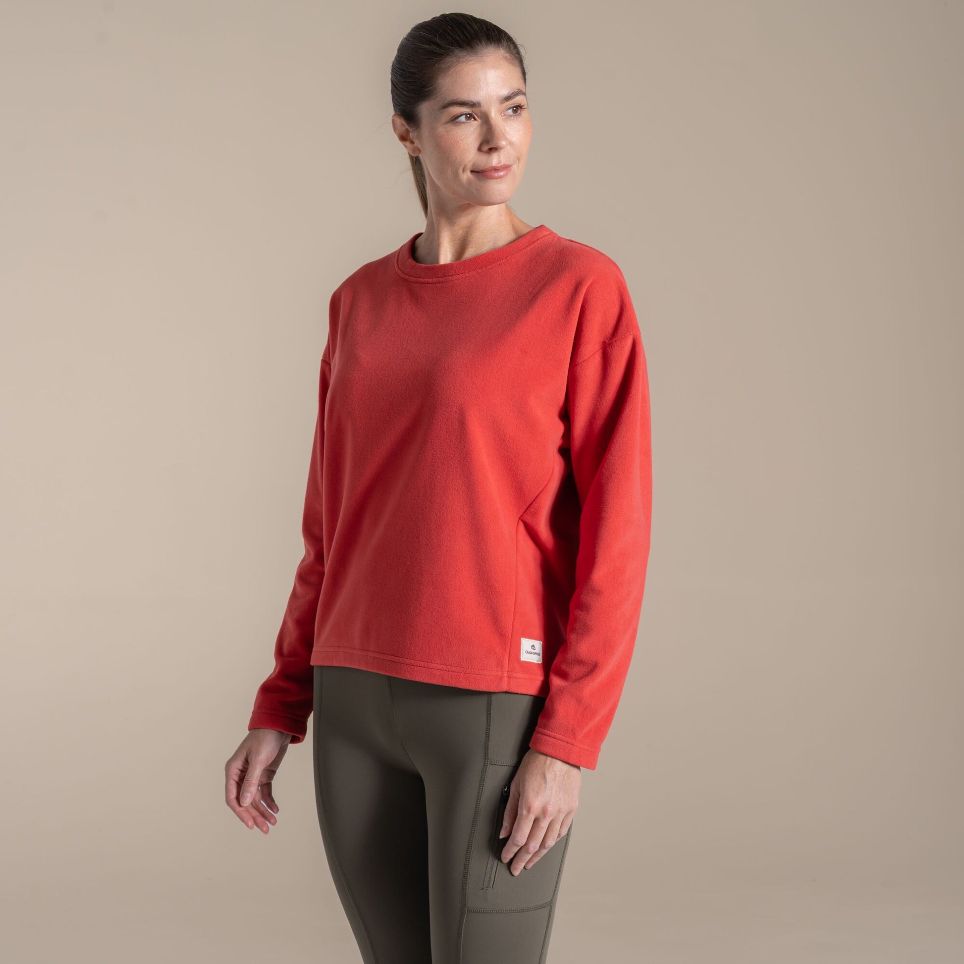 Compote Red - Lifestyle - Craghoppers Womens-Ladies Miska Sweatshirt