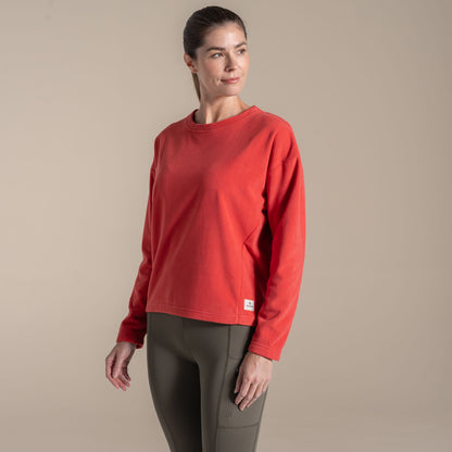 Compote Red - Lifestyle - Craghoppers Womens-Ladies Miska Sweatshirt