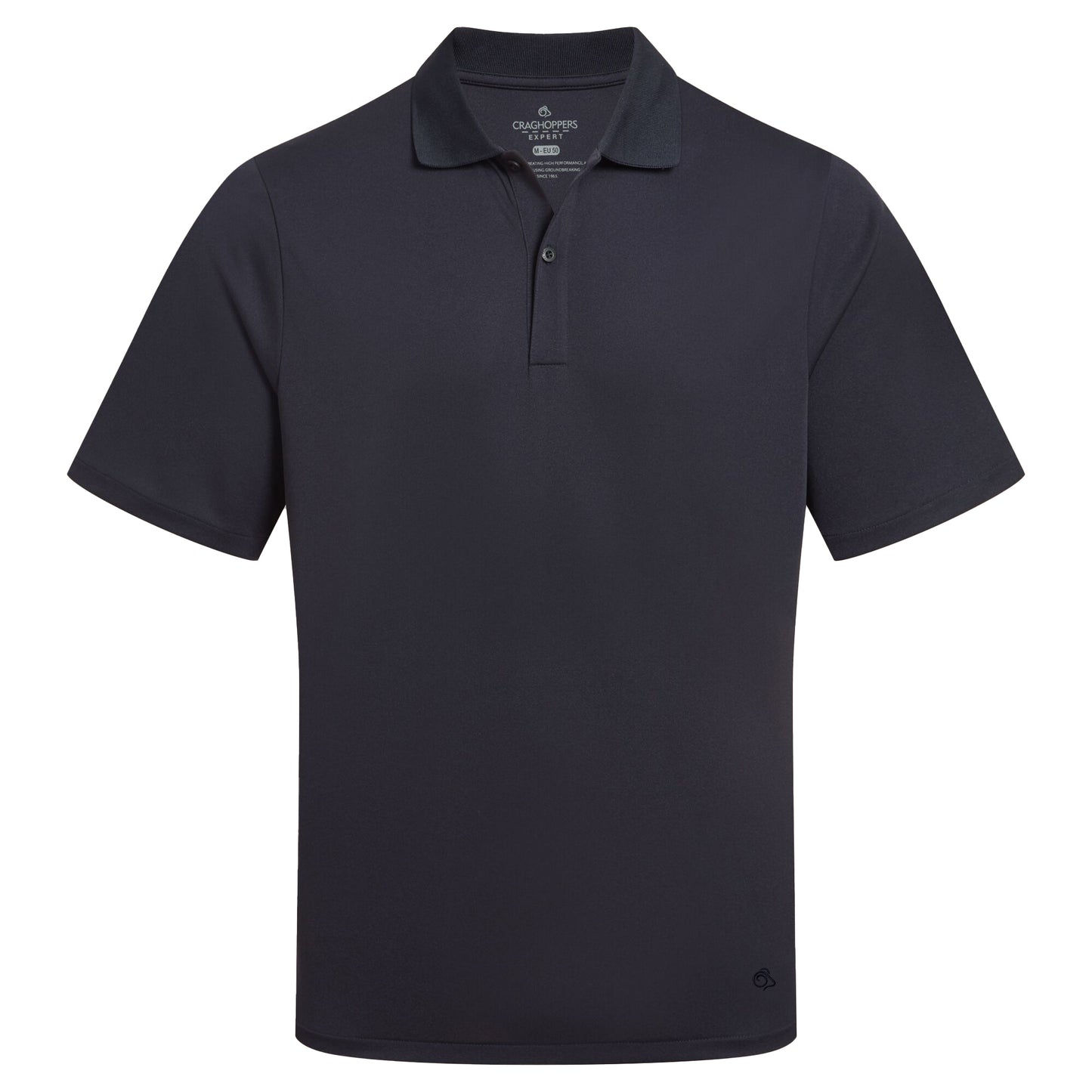 Dark Navy - Front - Craghoppers Mens Expert Basecamp Wicking Polo Shirt