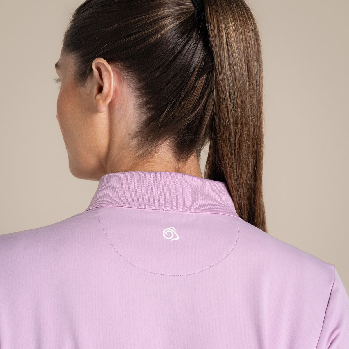 Orchid - Lifestyle - Craghoppers Womens-Ladies Thornbury Nosilife Long-Sleeved Golf Polo Shirt
