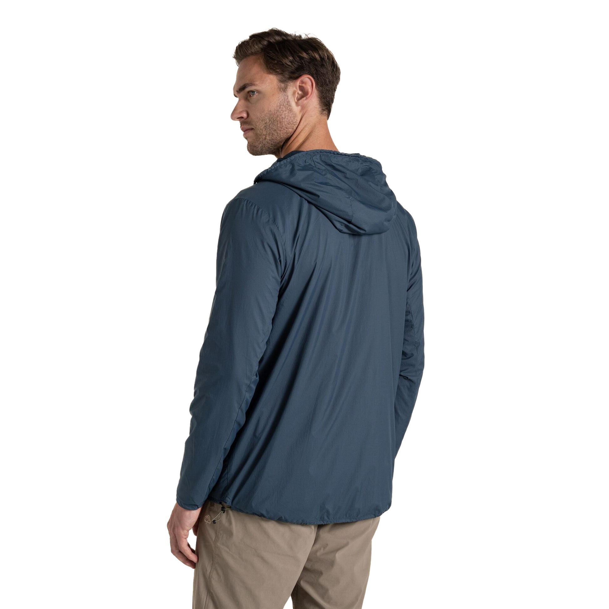 Blue Stone - Back - Craghoppers Mens Ovis Nosilife Reversible Jacket